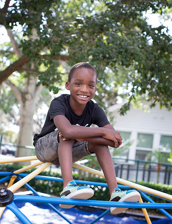 Student enjoying an outdoor experience